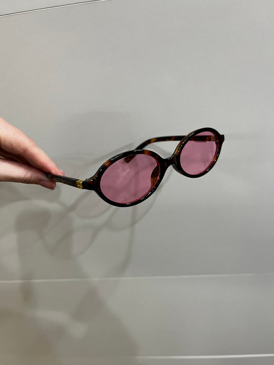 Sunnies - Oval Pink Tint