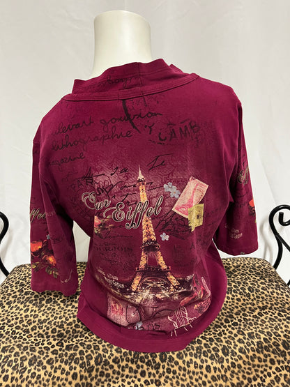 XL - Tour Eiffel Graphic Top