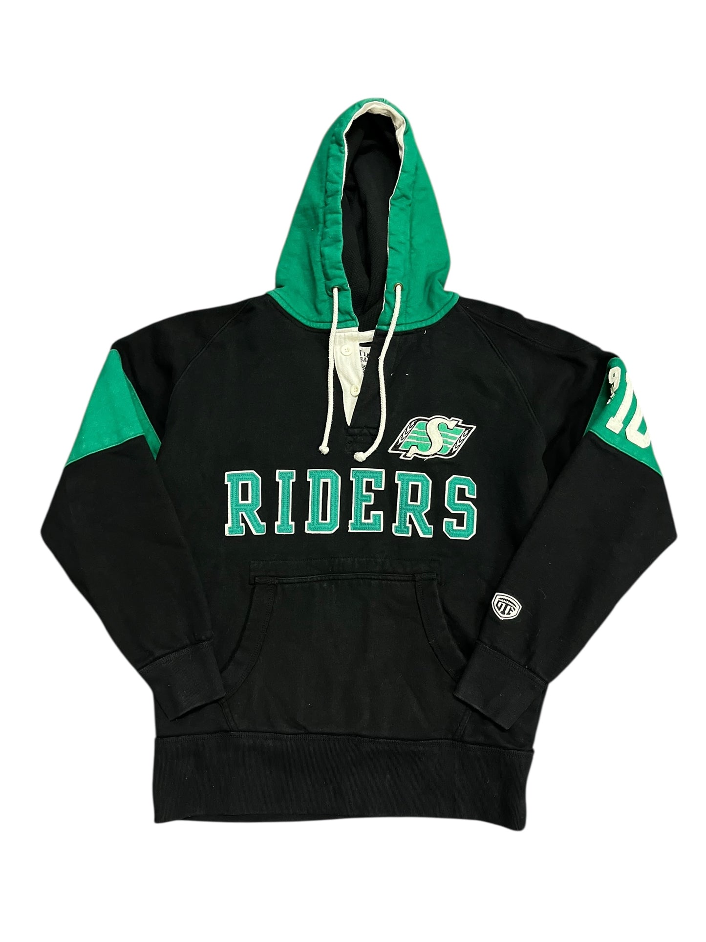 M - Saskatchewan Roughriders 2000s Old Time Heavy Hoodie