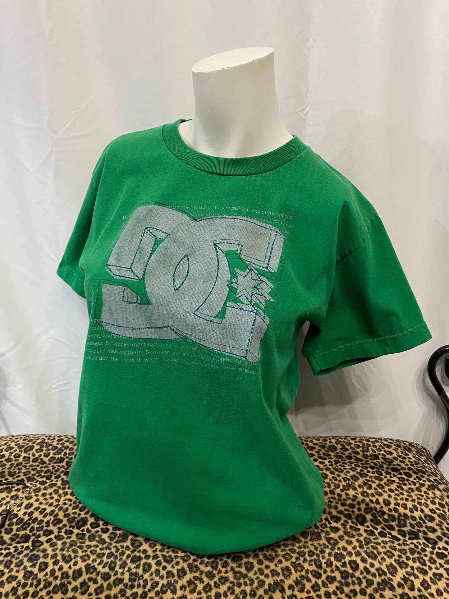 L - DC Shoes 2000s Green Tee