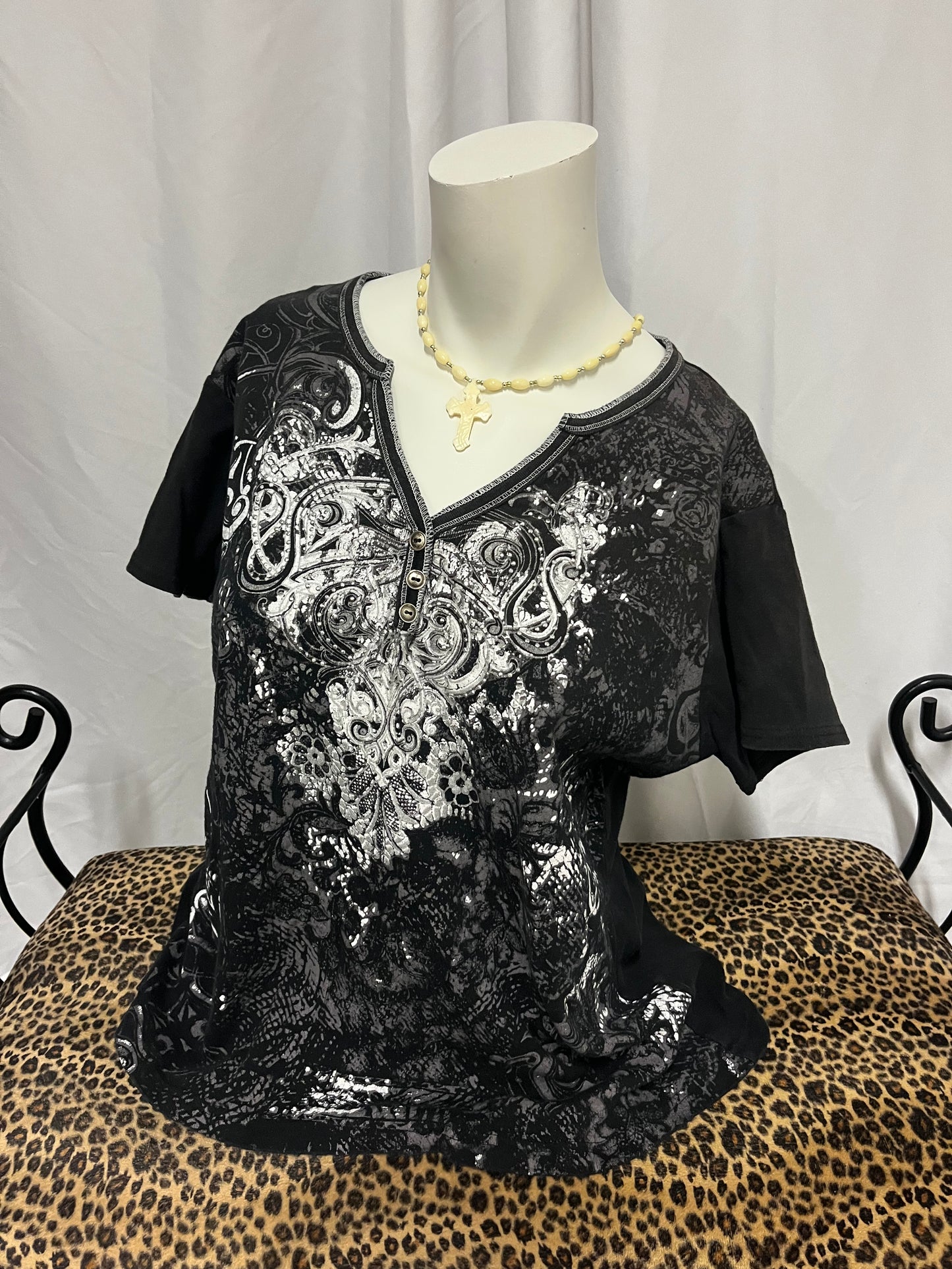 XXL - Paradisio Graphic Top