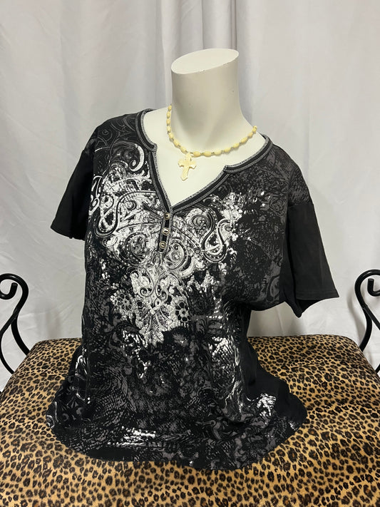 XXL - Paradisio Graphic Top