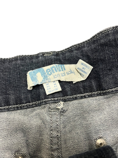 L - Denim Tall Sally Midi Skirt