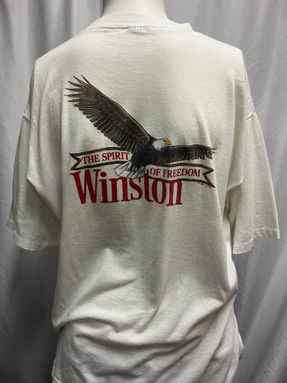 XL - 1991 Winston Eagle Graphic Pocket Tee