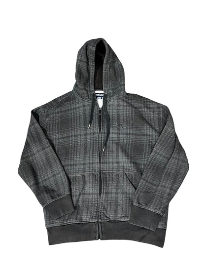 L - Ecko Unlimited 2000s Plaid Zip Hoodie