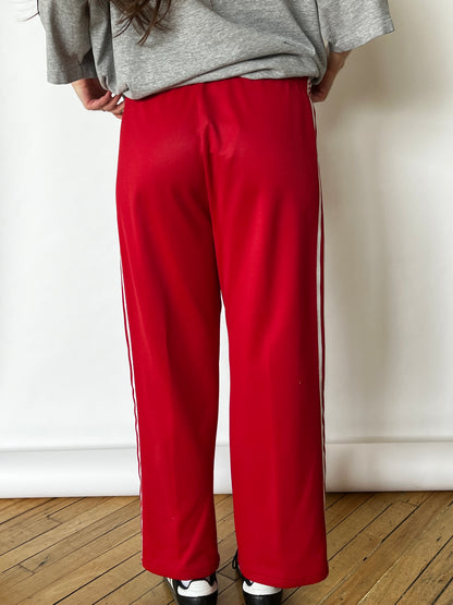 Adidas 90s Red + White Track Pant