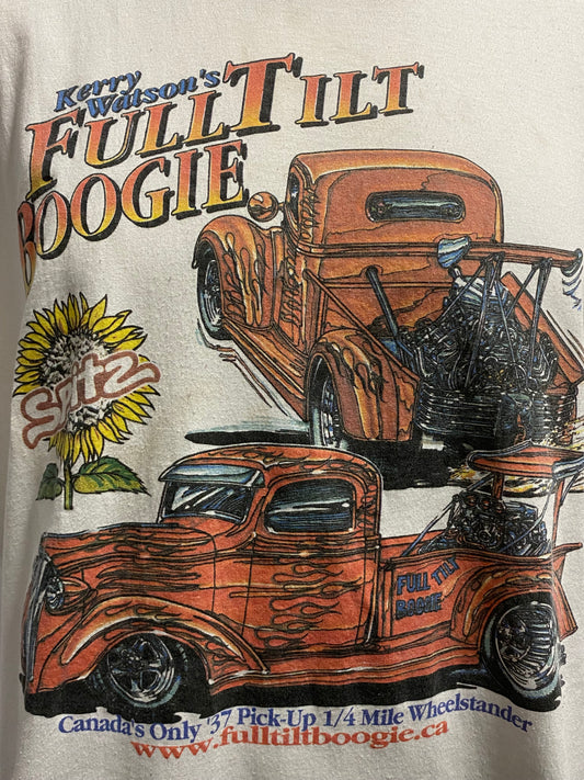 XL - Full Tilt Boogie Spitz Graphic Men's Cutoff Tank