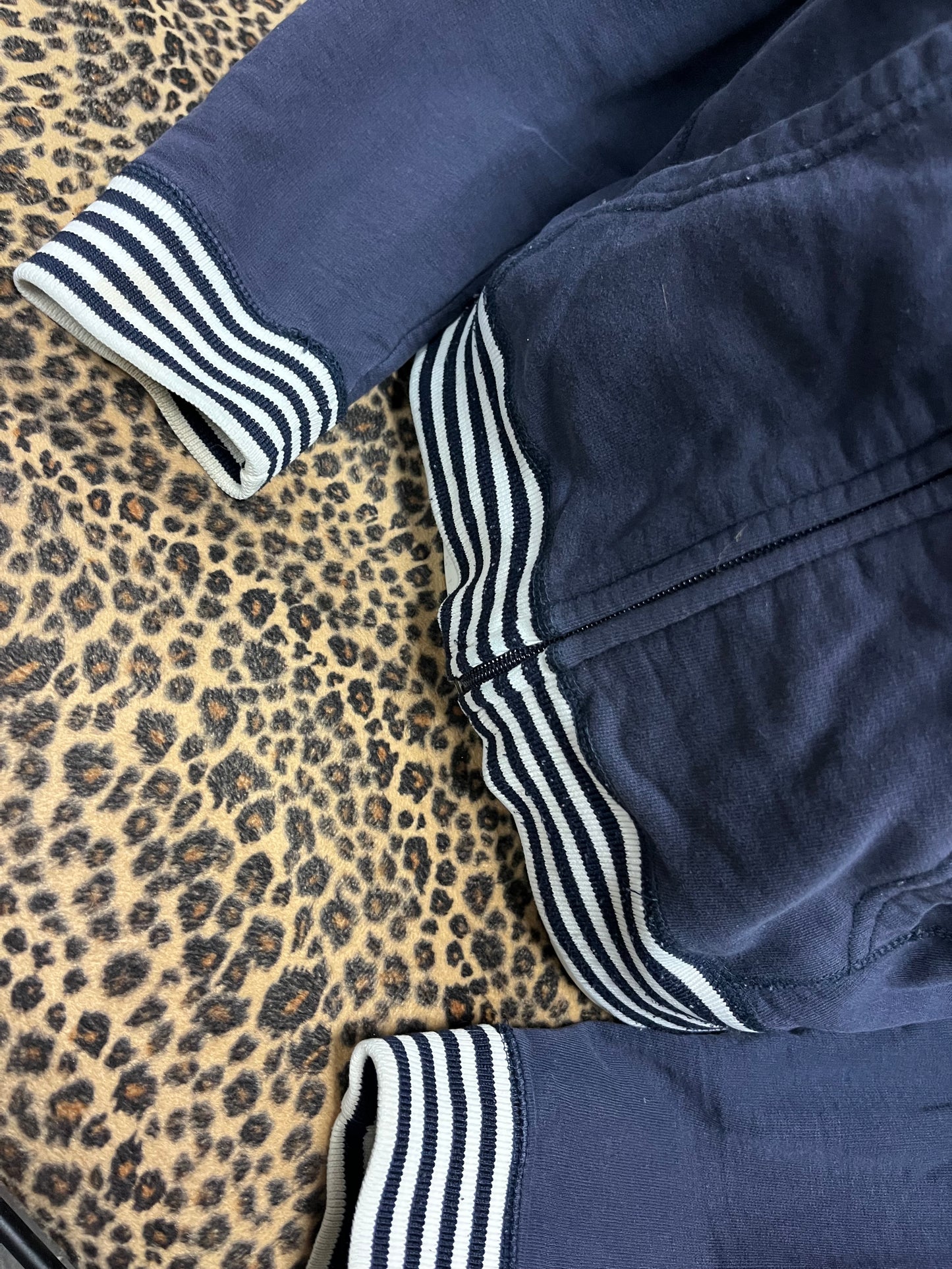 M - Levi's Stripe Trim Zip Hoodie