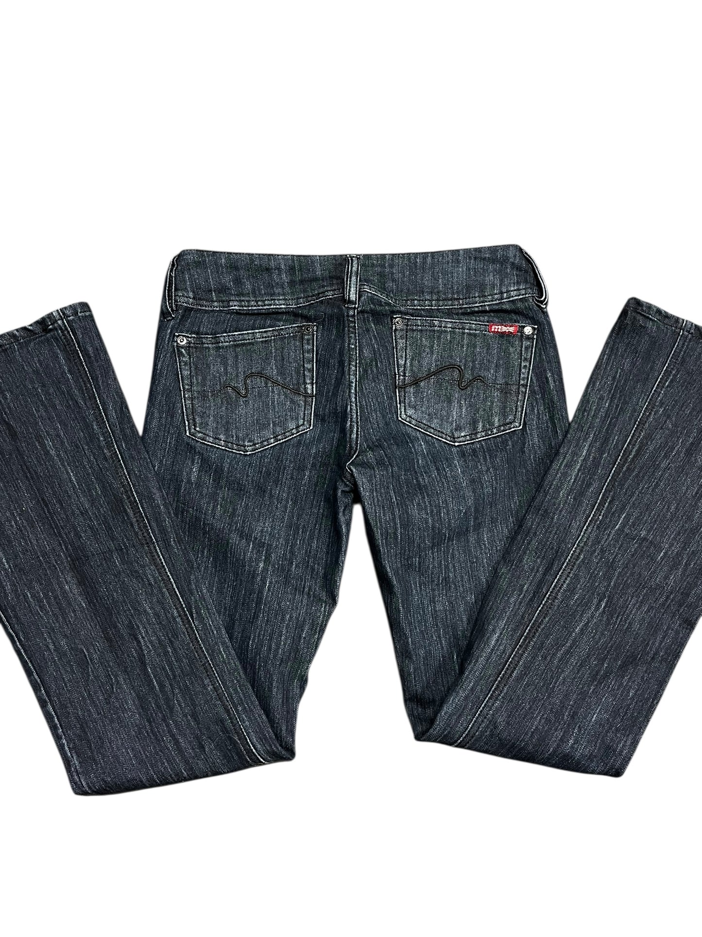 SZ 29" - MOTO Y2K Dark Wash Wrap Waist Jeans