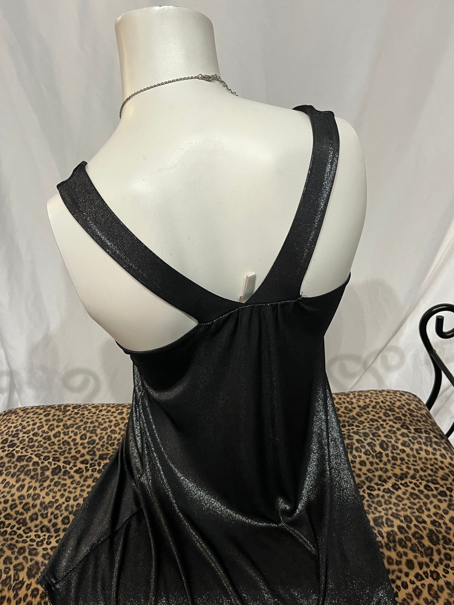 S/M - Blu Heaven Y2K Shimmer Top