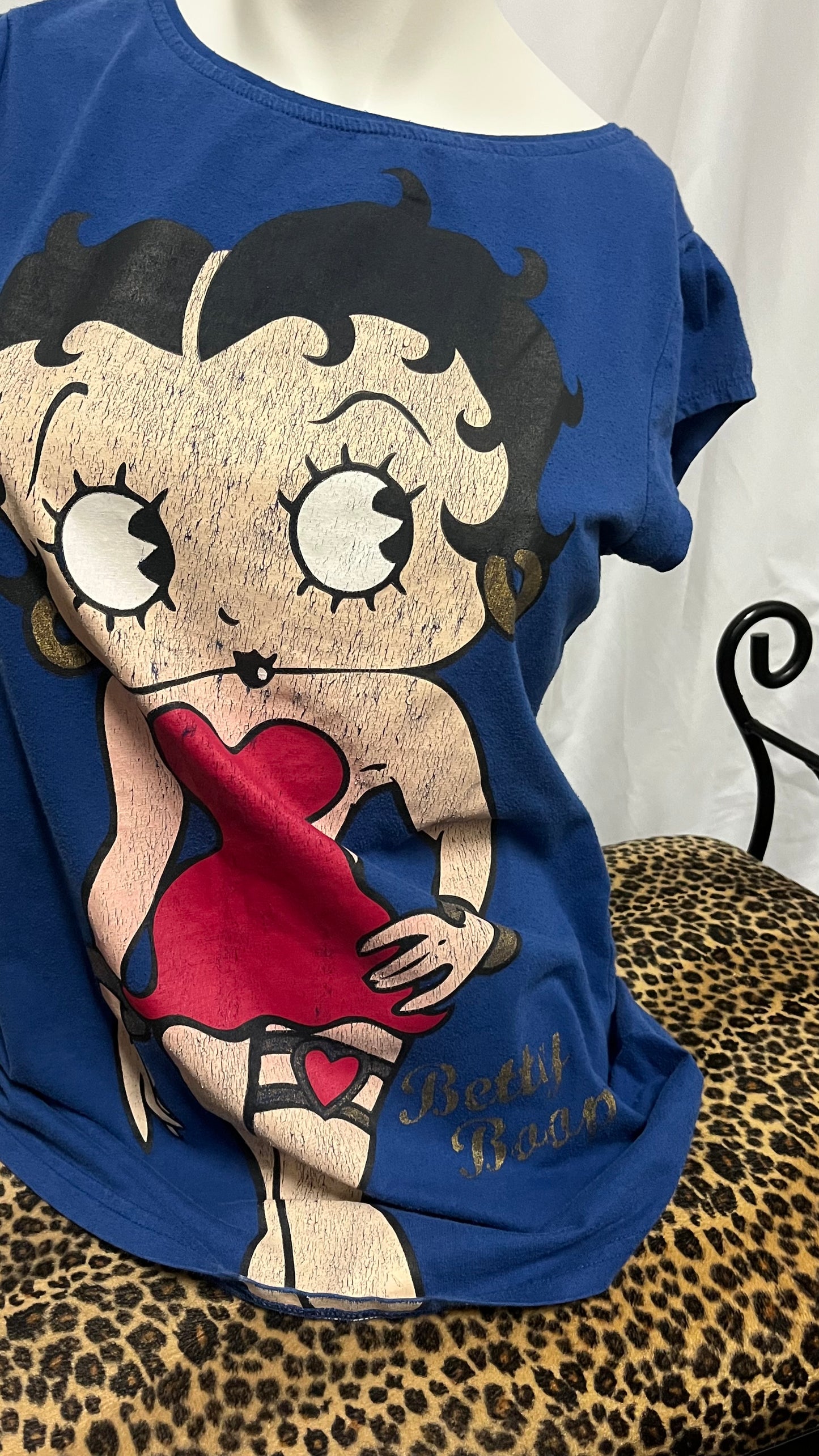 M/L - Betty Boop Y2K Vintage Graphic Top