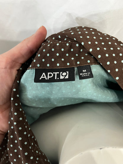 M - Apt. 9 Polka Dot Blouse
