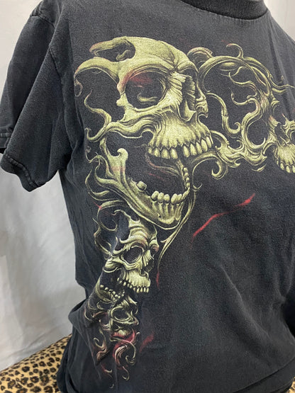 S - Skulls 2000s Graphic Tee