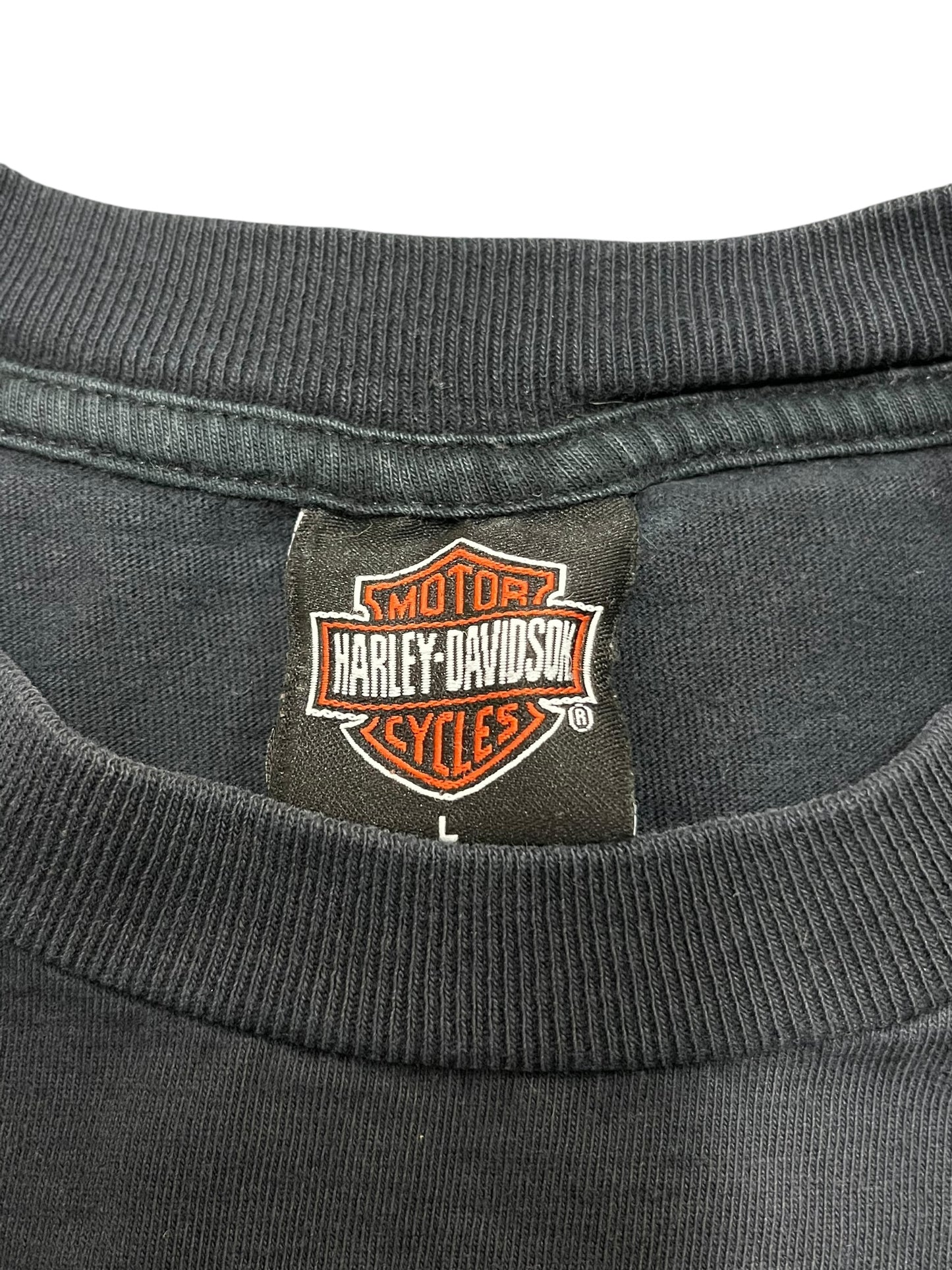 L - Harley Davidson 2005 Double Sided Biker Tee