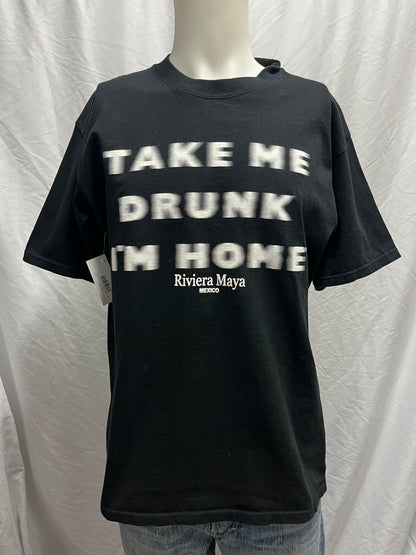 M/L - Riviera Maya Drunk Graphic Tee