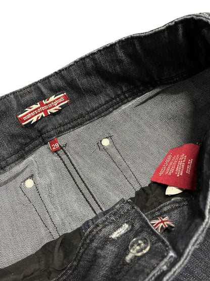 SZ 29" - MOTO Y2K Dark Wash Wrap Waist Jeans