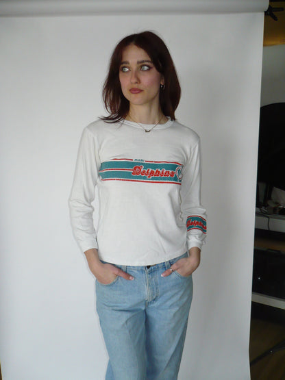 90s Miami Dolphins Graphic Long Sleeve