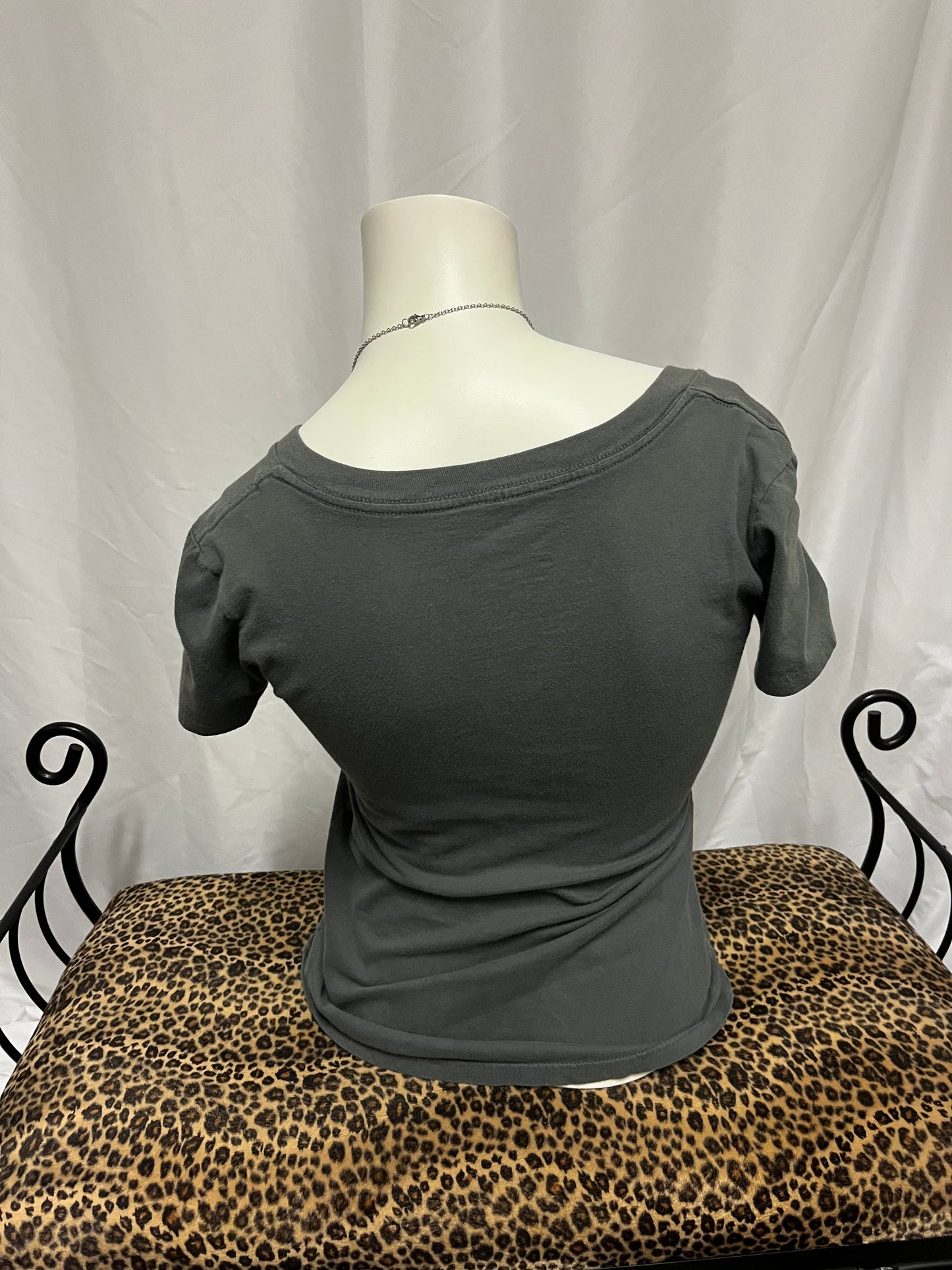 S/M - Metal Mulisha V-Neck Graphic Top