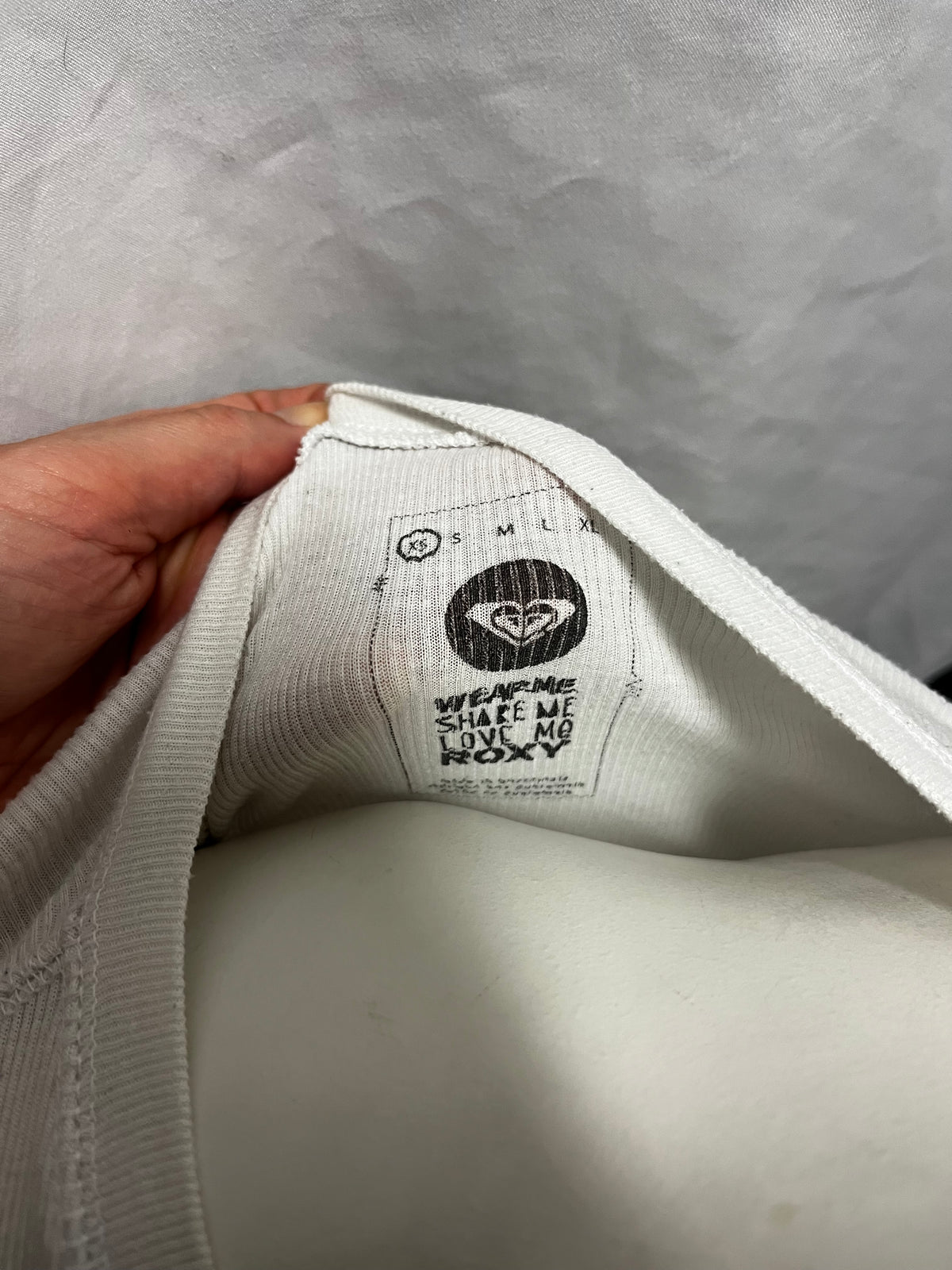 XS - Roxy Surf Graphic Ribbed Long Sleeve Top
