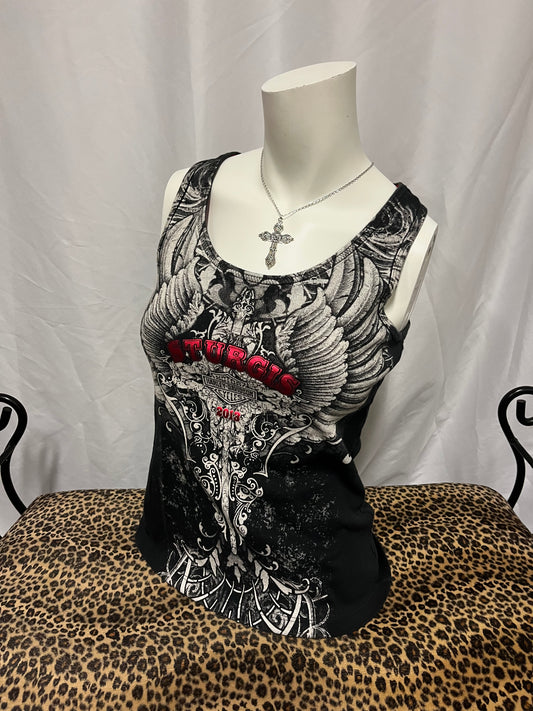 L - Sturgis Biker Graphic Top