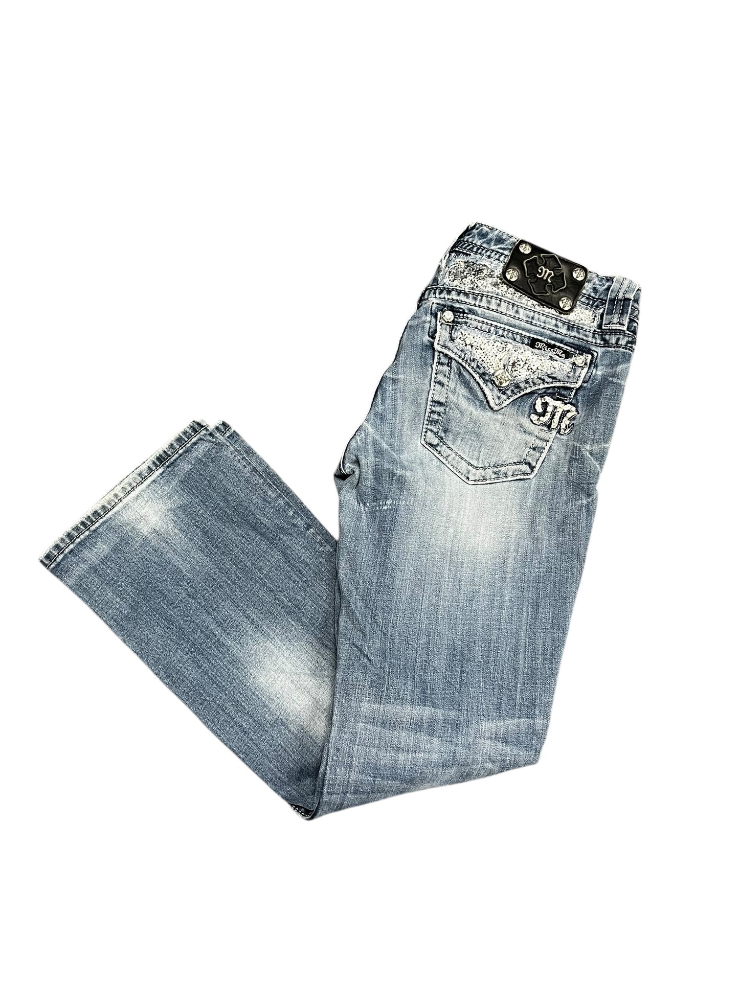 29" - Miss Me Y2K Sequin Detail Jeans