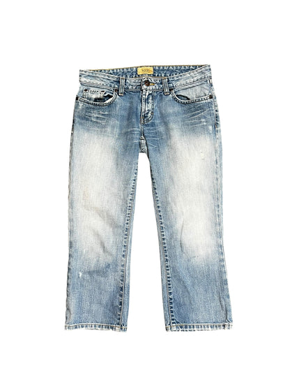 29" - BKE Denim Y2K Low Rise Light Wash Capris