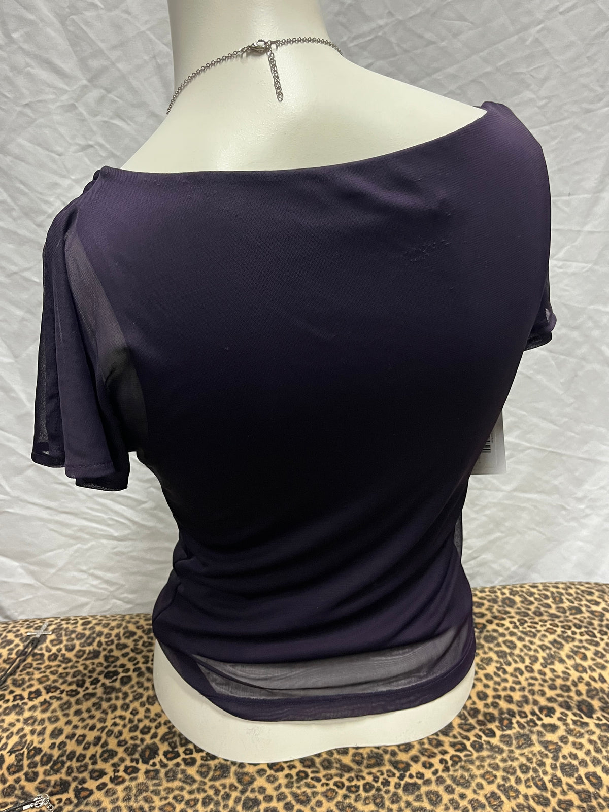 S - No Appt Necessary Y2K Drape Blouse