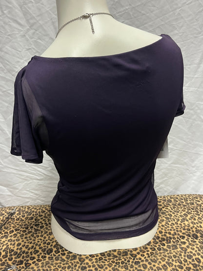 S - No Appt Necessary Y2K Drape Blouse
