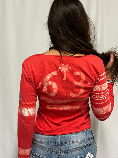 S - Diesel Y2K Belle Sleeve Graphic Top