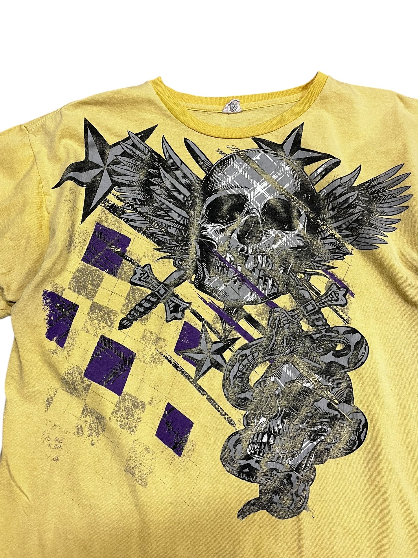 L - Cyber Y2K Graphic Tee