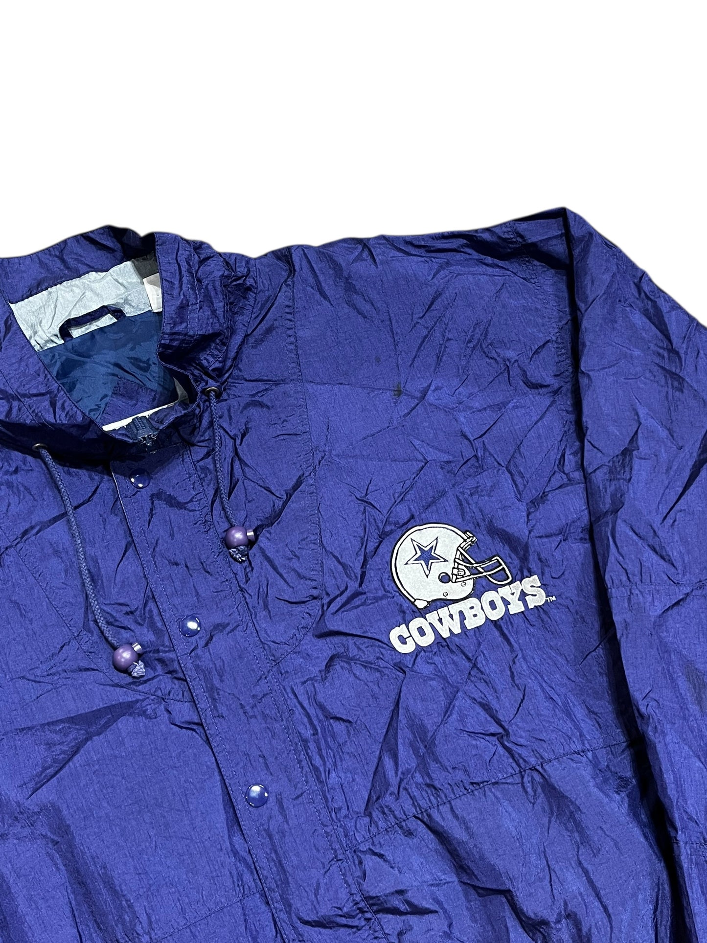 4X - Dallas Cowboys 90s Team NFL Windbreaker Jacket