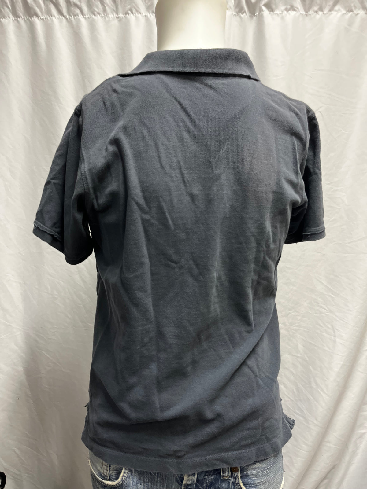M - Nautica Y2K Gothic Graphic Polo Tee
