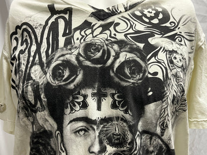 L - Mission 2000s Frida Gothic Graphic Tee