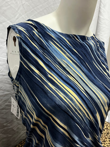 M/L - JKLA 90s Patterned Boat Neck Top