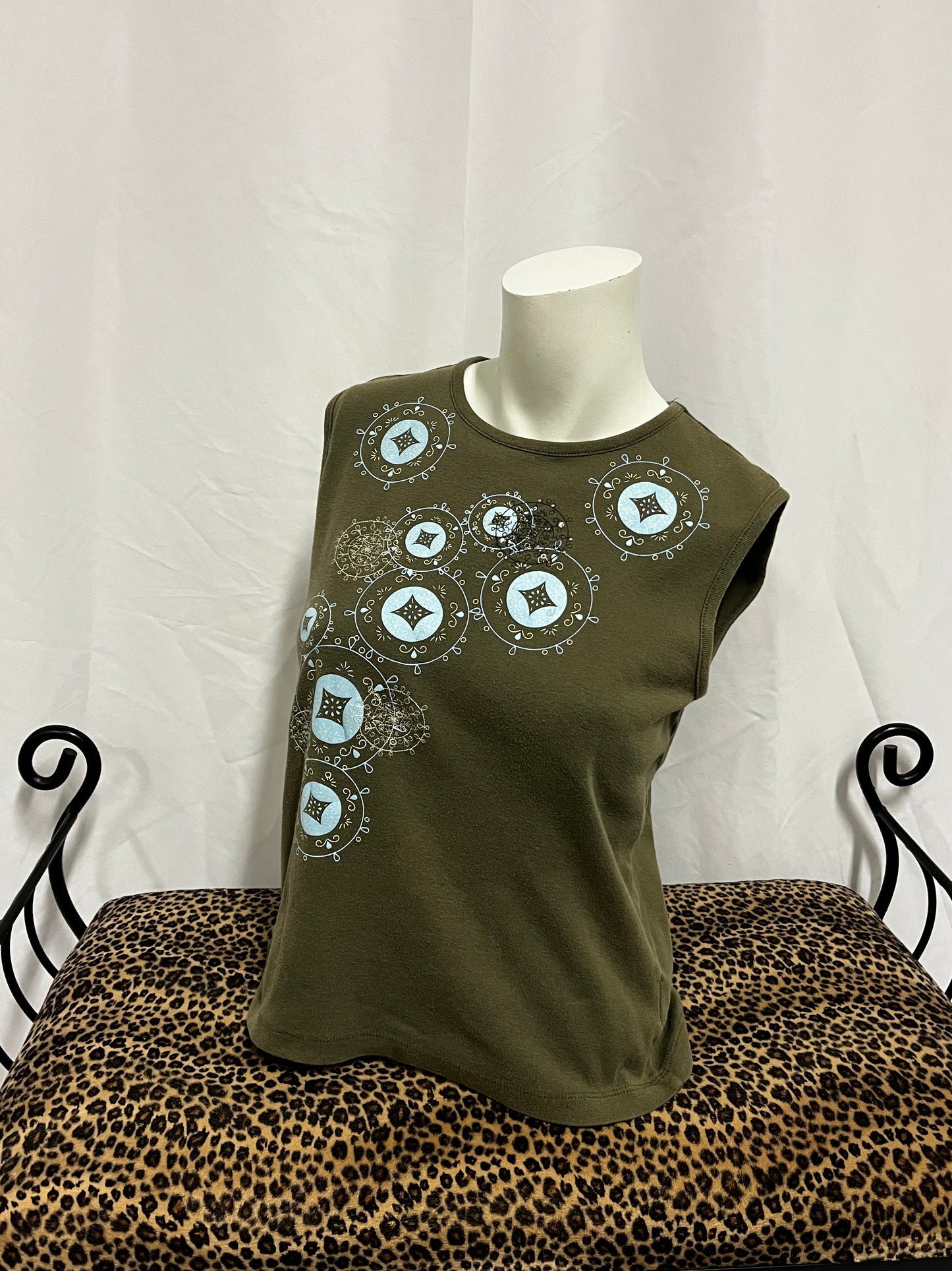 M - TOGO 2000s Graphic Top