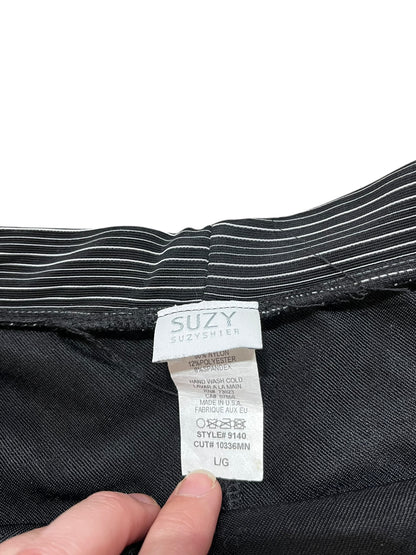 M/L - Suzy 2000s Striped Midi Skirt