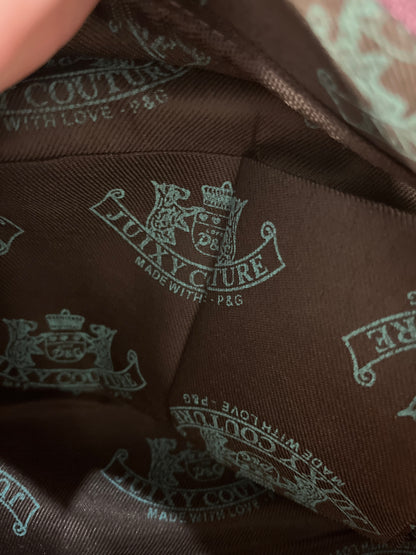 Purse - Bootleg "Girls Gone Juicy" Velour Aqua + Plum Deadstock Purse