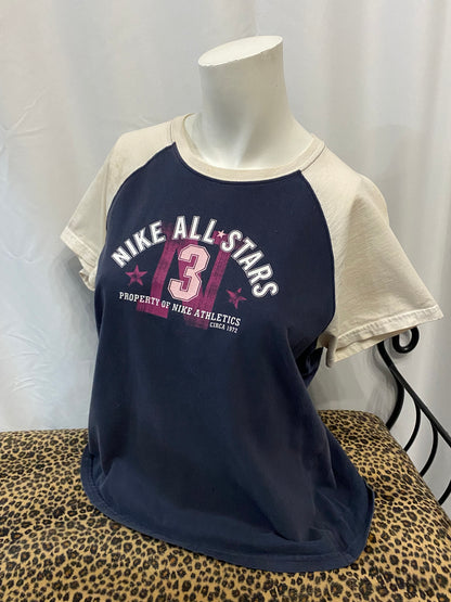 L - Nike All Star 2000s Raglan Graphic Top