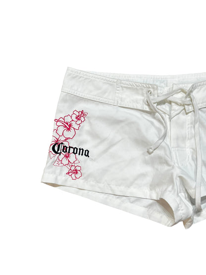S - Corona 2000s Beach Mini Shorts
