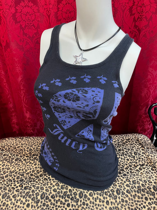 S - Juicy Couture Y2K Peace Graphic Tank