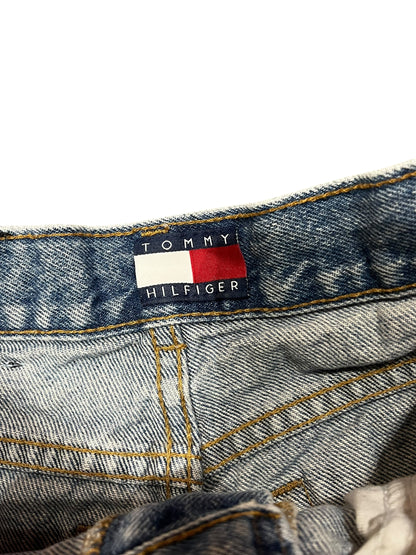24" - 90s Tommy Hilfiger Denim Shorts