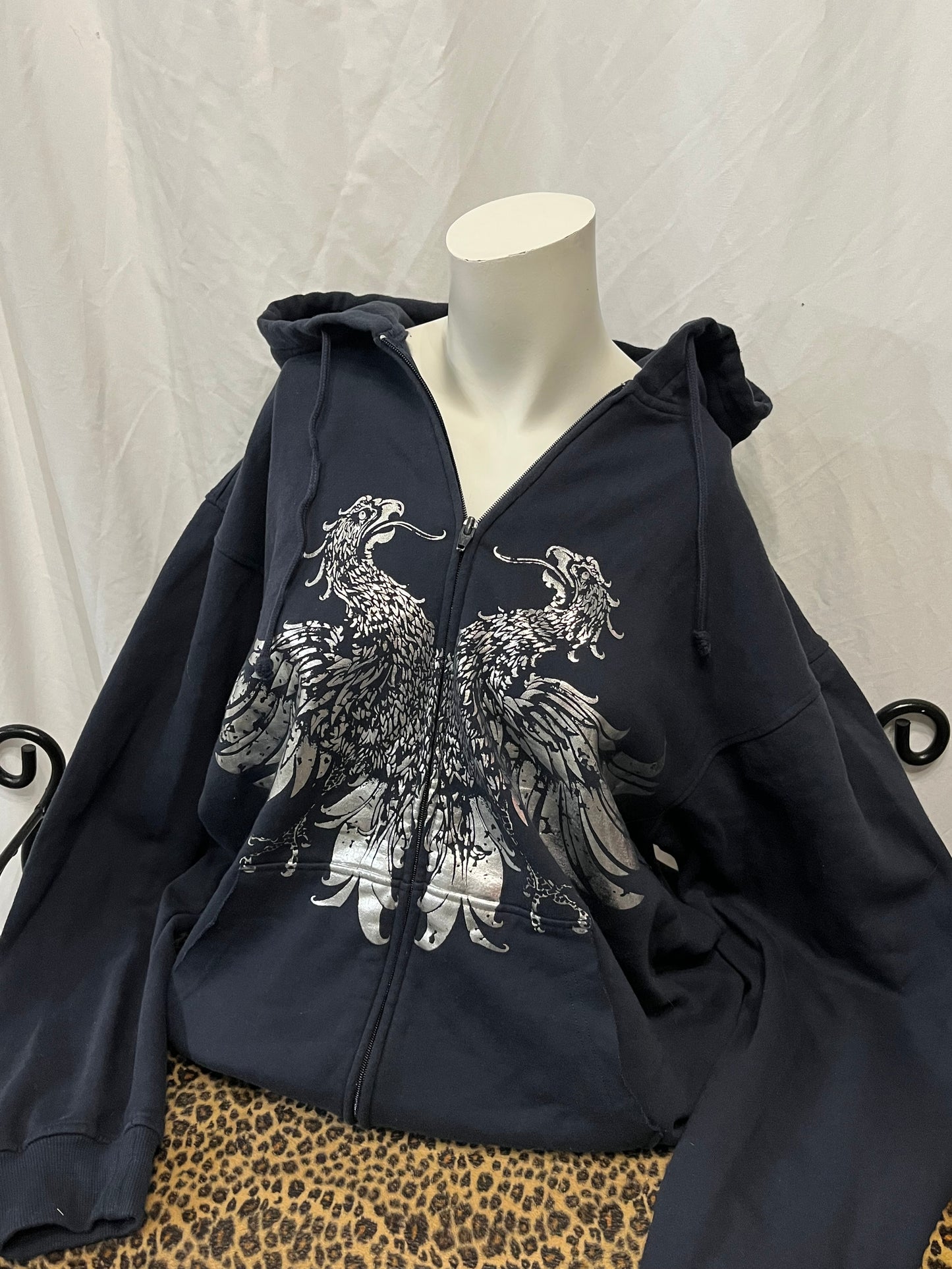 XXL - Hard Rock Las Vegas Graphic Zip Hoodie