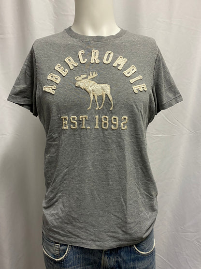 M - Abercrombie & Fitch Applique Y2K Muscle Tee