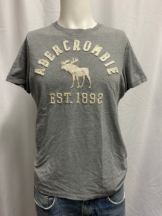 M - Abercrombie & Fitch Applique Y2K Muscle Tee