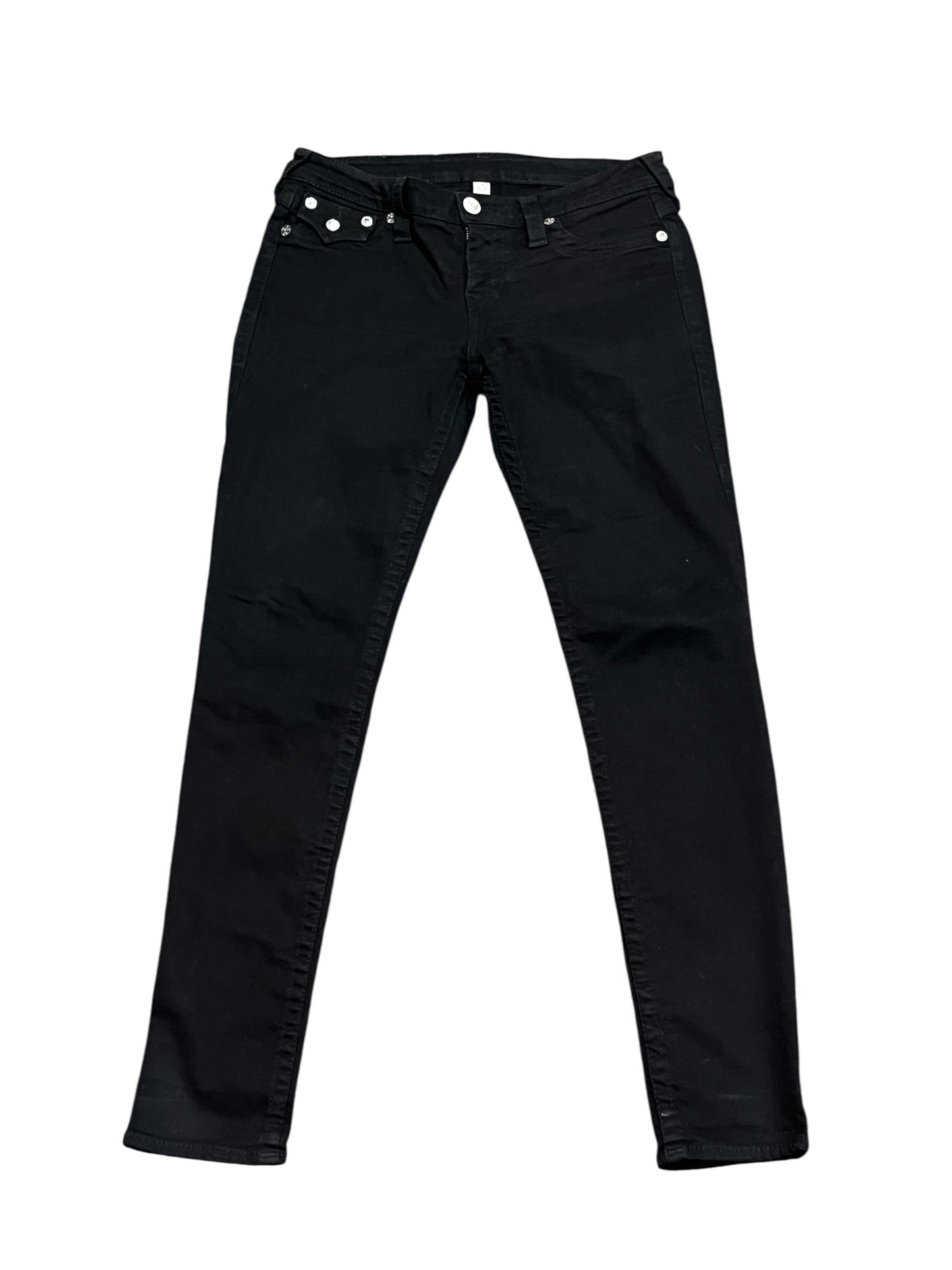 29" - True Religion Skinny Black Jeans