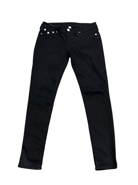 29" - True Religion Skinny Black Jeans