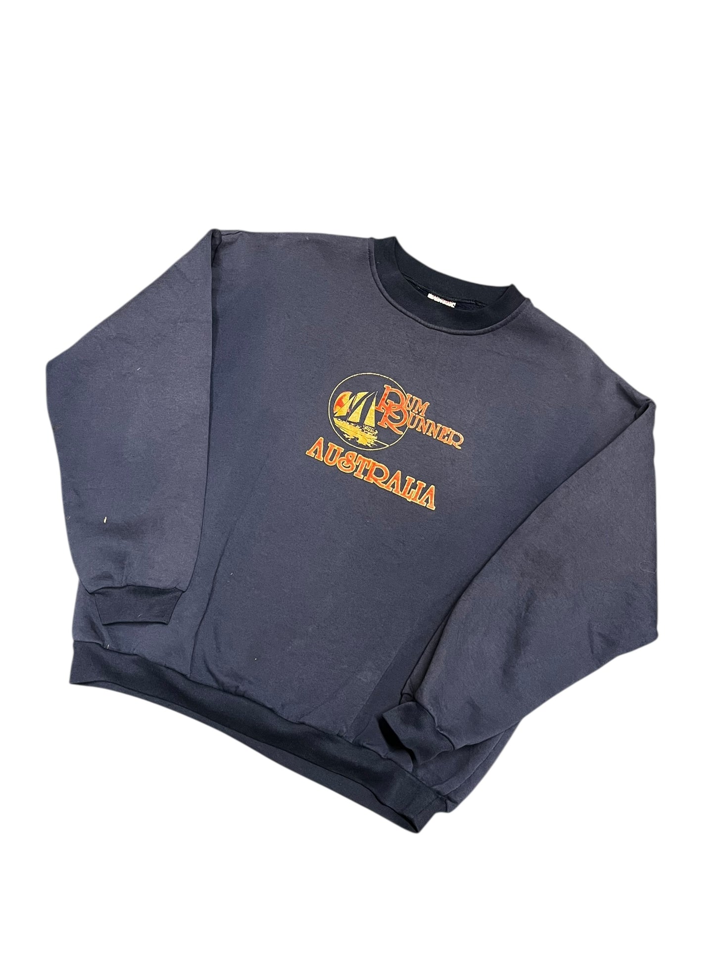 L - Rum Runner Made in Australia Vintage Women's Sweatshirt