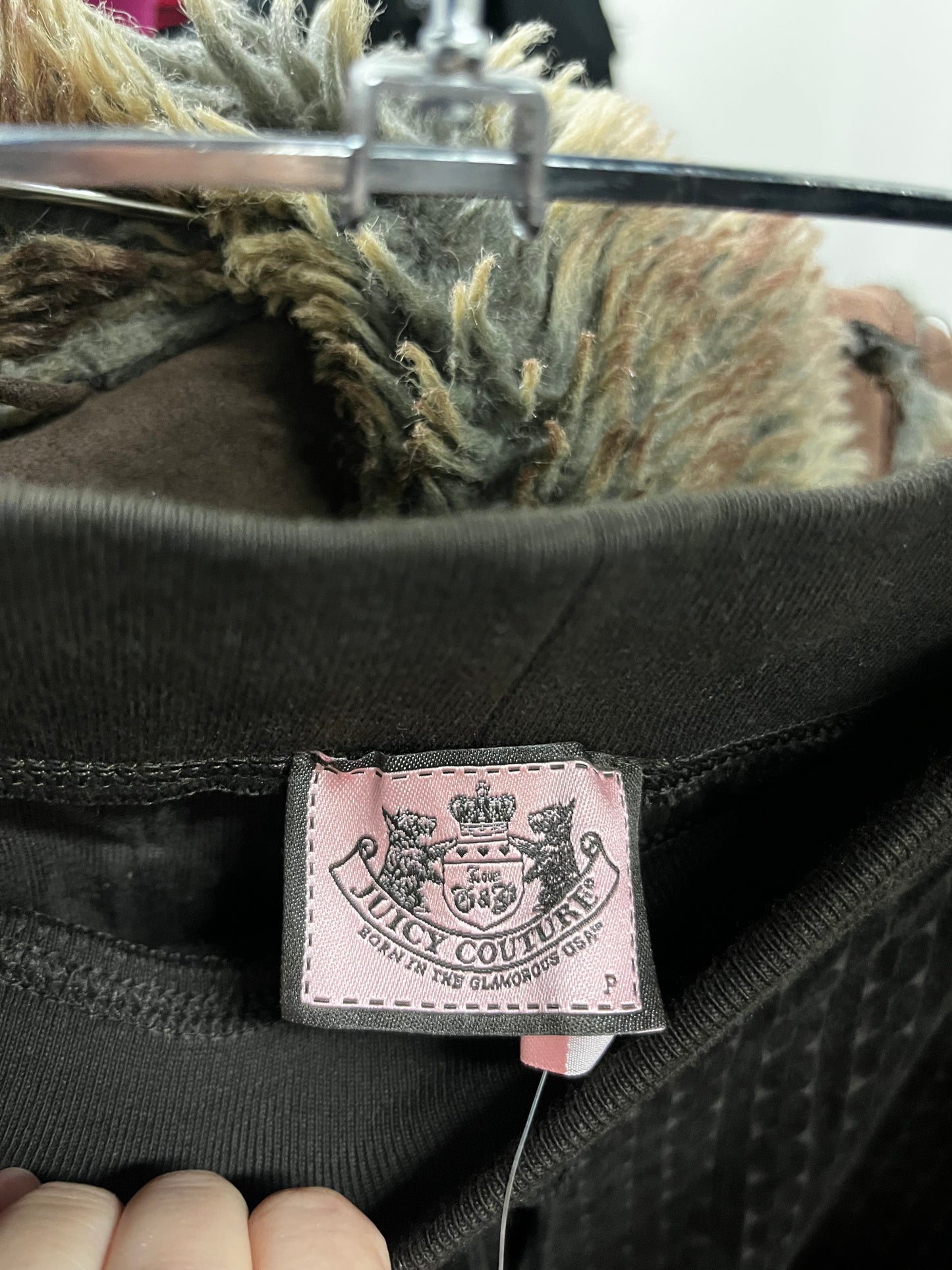 S - Juicy Couture Brown Cable Velour Tracksuit Deadstock SET