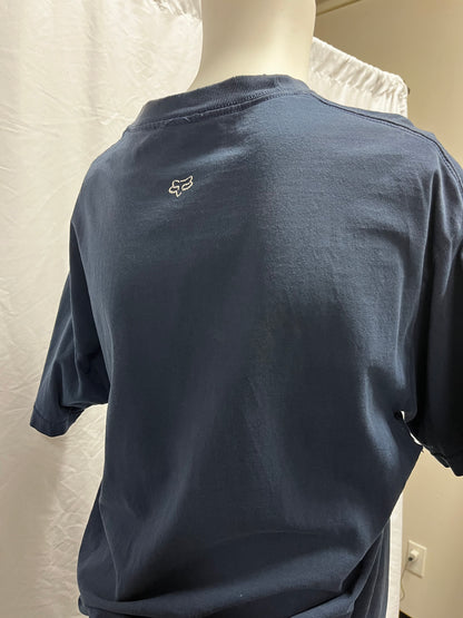 XL - FOX Racing Y2K Navy Graphic Tee