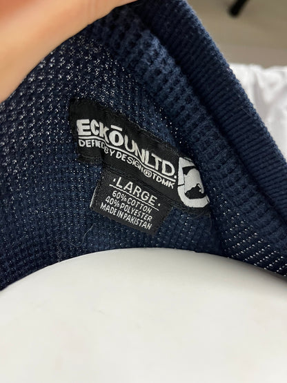 L - Ecko Unltd. Y2K Graphic Waffle Thermal Long Sleeve